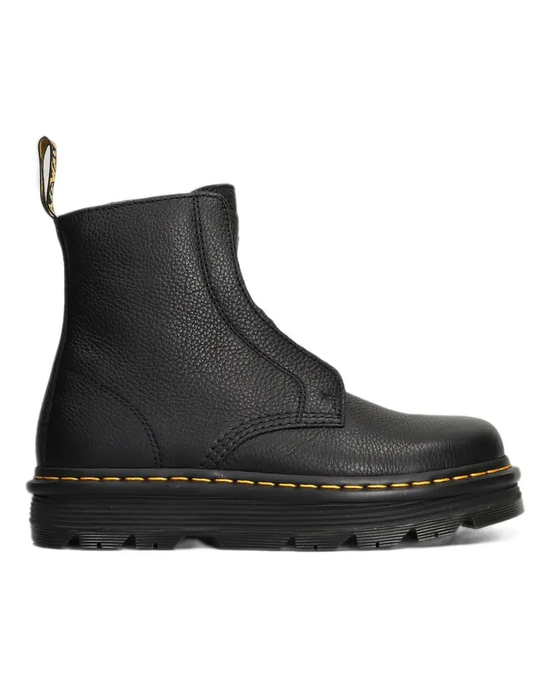 Dr.Martens Zebzag grained ankle boots - Schwarz Schwarz