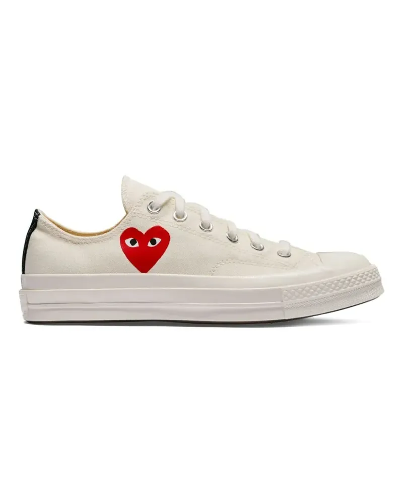 Comme des Garçons x Converse Chuck 70 Sneakers mit Herzprint - Nude Nude
