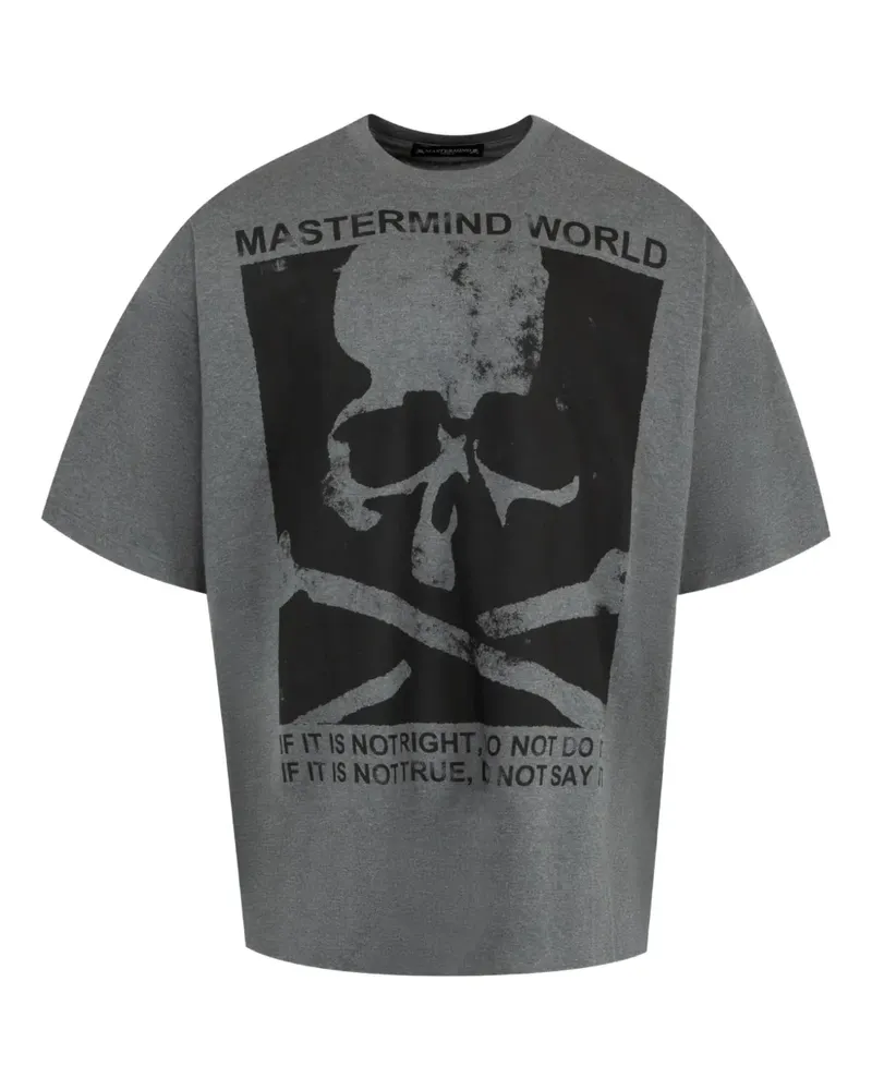 Mastermind World Poster short-sleeve T-shirt - Grau Grau
