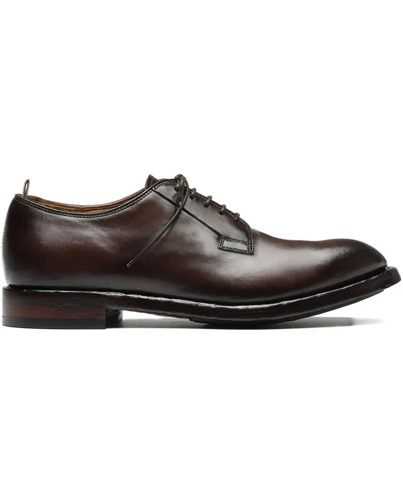 Officine Creative Italia Derby-Schuhe aus Leder - Braun Braun