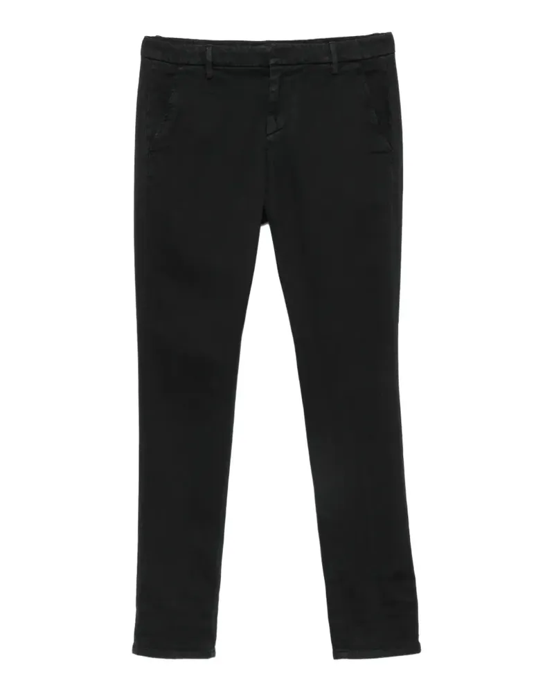 Dondup Hose mit schmalem Schnitt - Schwarz Schwarz