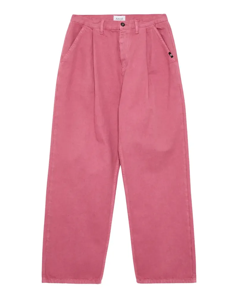 Amish pleated-front trousers - Rosa Rosa