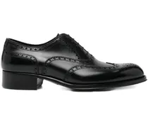 Oxford-Schuhe aus Leder - Schwarz