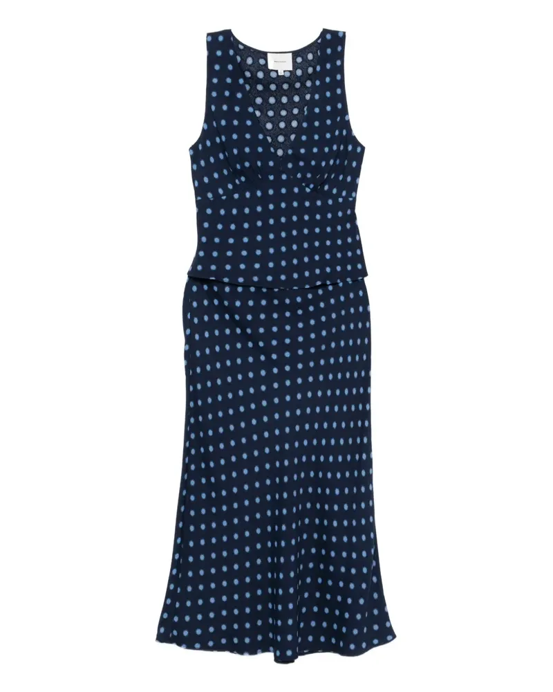 Reformation Zoe Rock-Set - Blau Blau