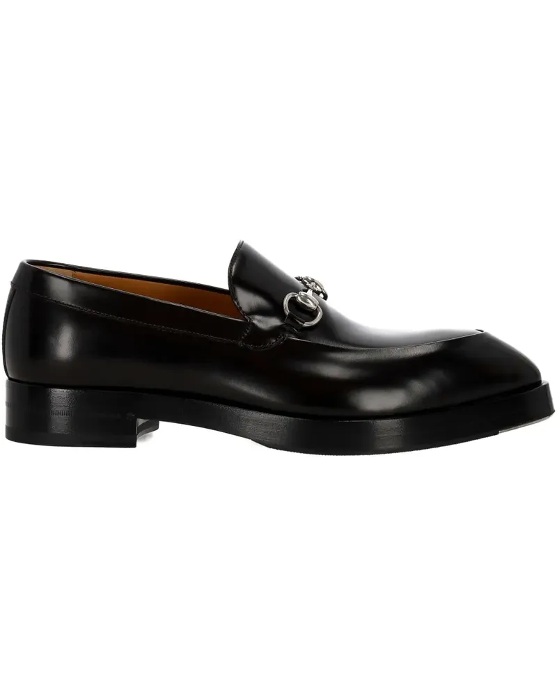 Gucci horsebit sculptural leather loafer 34mm - Schwarz Schwarz