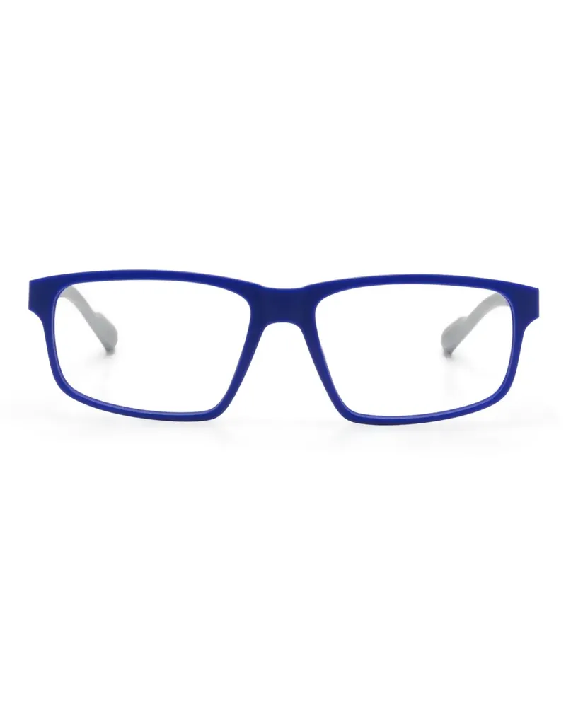 adidas Brille mit eckigem Gestell - Blau Blau