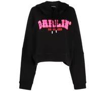 Darlin' Hoodie mit Logo-Print - Schwarz