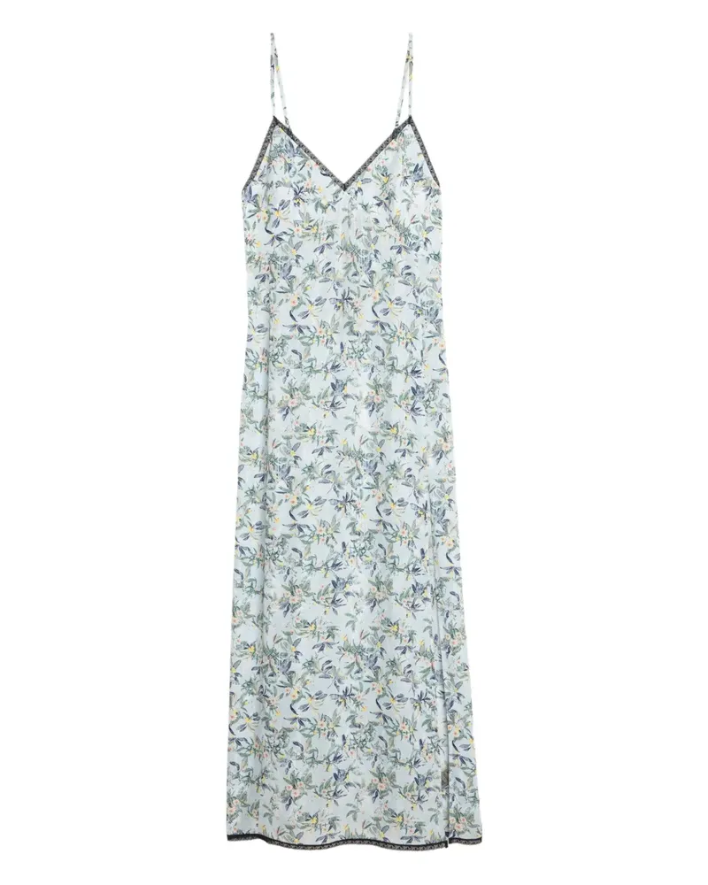 Zadig & Voltaire Ramelil Maxikleid - Blau Blau