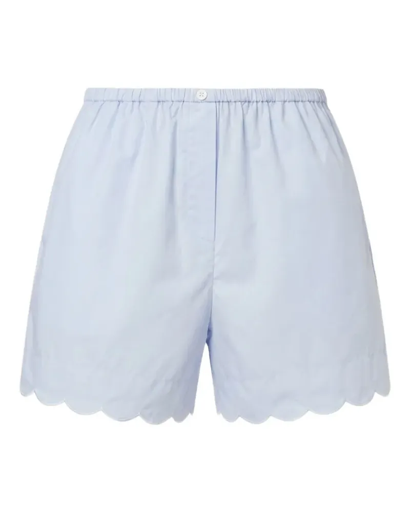 12 STOREEZ Rocaille Mini-Shorts - Blau Blau