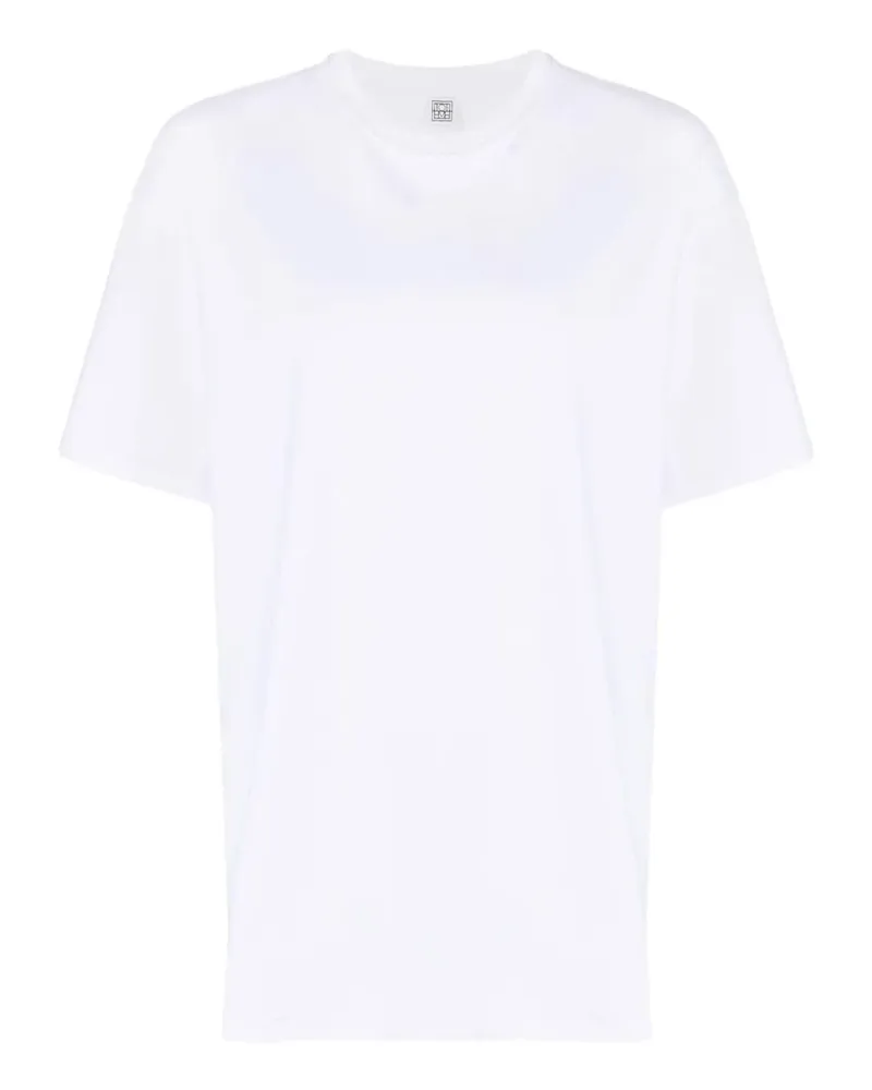 Totême T-Shirt aus Bio-Baumwolle - Weiß Weiß