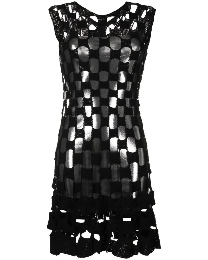 Monse Minikleid mit Cut-Out - Schwarz Schwarz