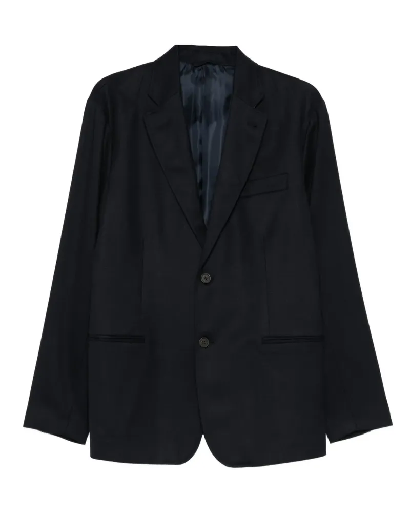 Emporio Armani Einreihiges Sakko - Blau Blau