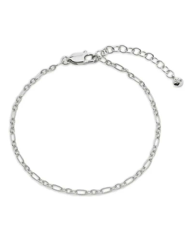 Monica Vinader Texturiertes Armband - Silber Silber