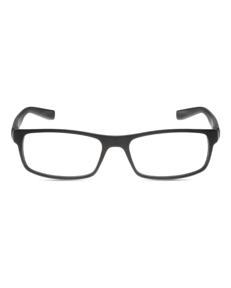 Nike Brille mit eckigem Gestell - Schwarz Schwarz