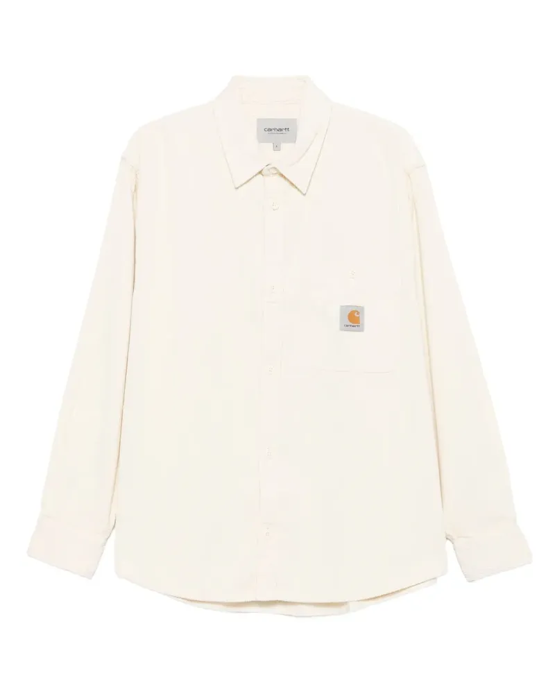 Carhartt WIP Hemd aus Cord - Nude Nude