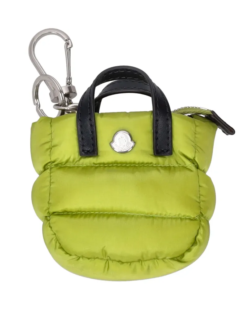 Moncler Caradoc quilted keyring - Grün Grün