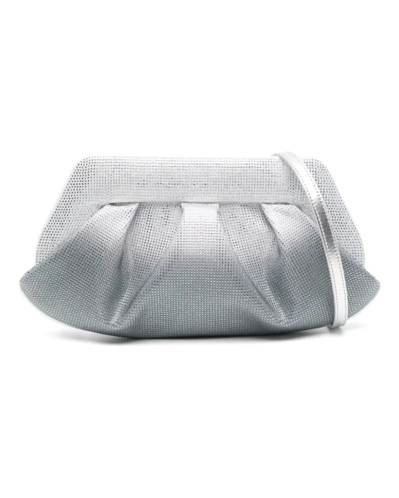 THEMOIRÈ Emera Clutch - Silber Silber