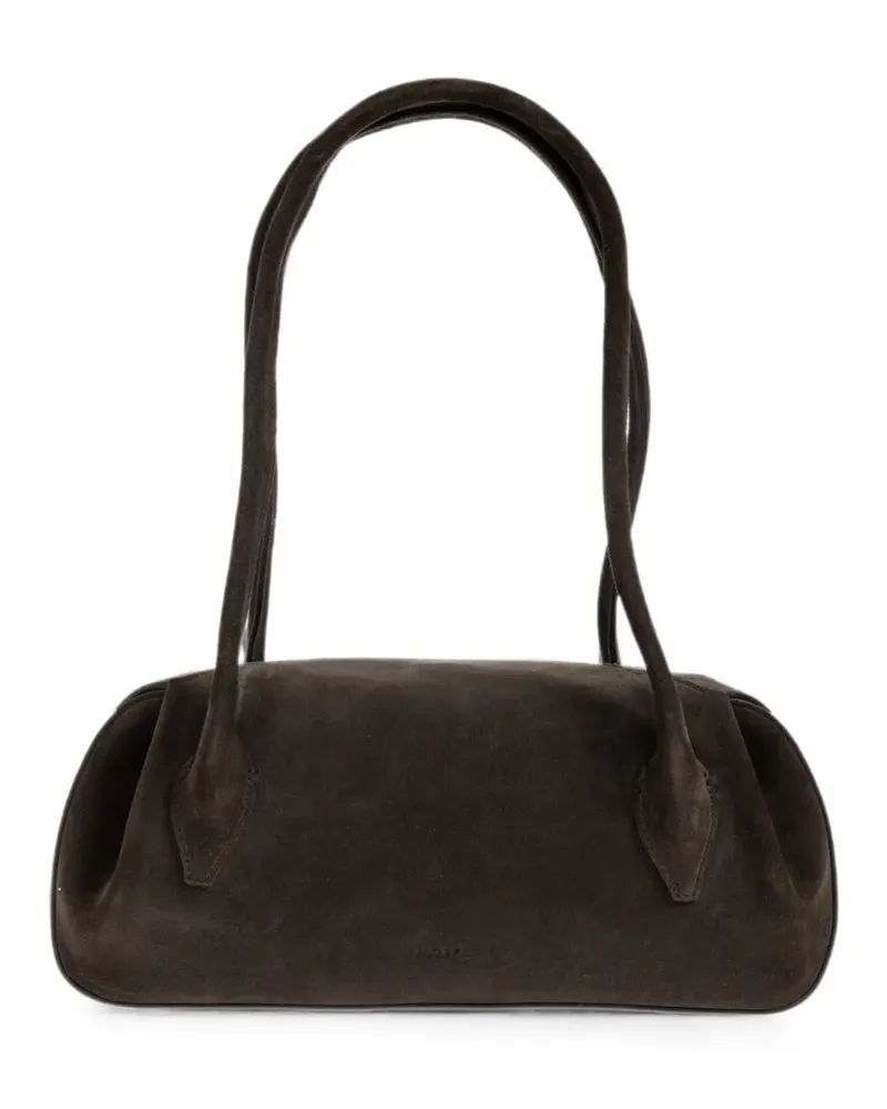 YUZEFI Oyster shoulder bag - Braun Braun