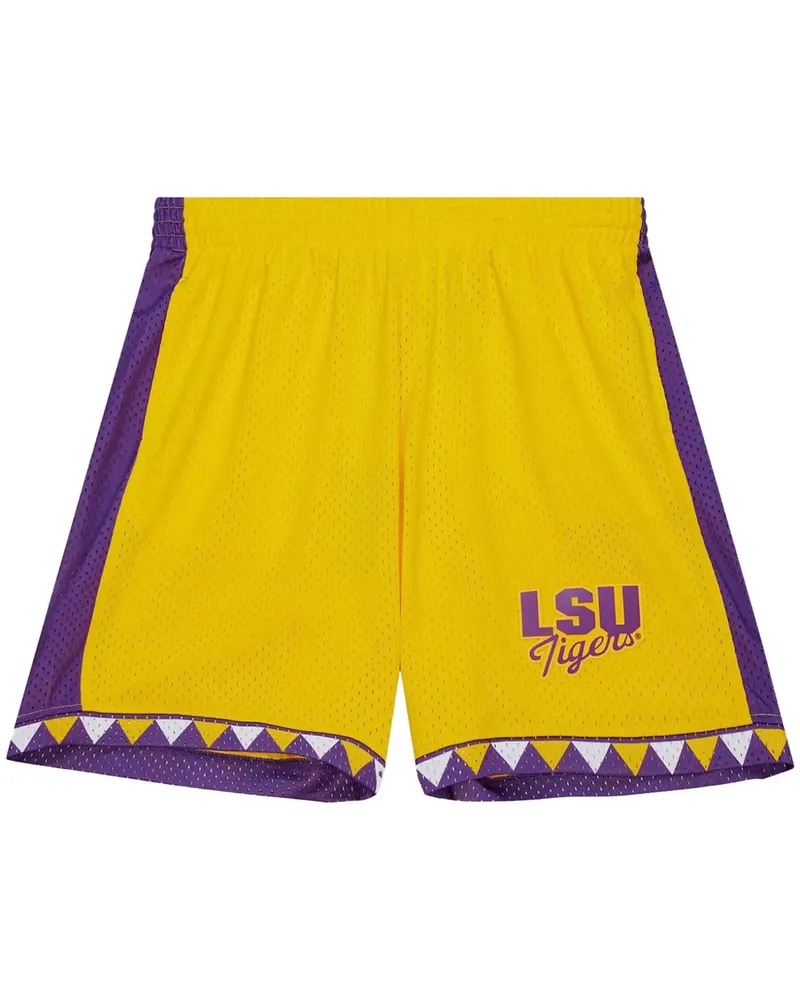 Mitchell & Ness LSU Tigers 1999/00 Swingman Shorts - Gelb Gelb