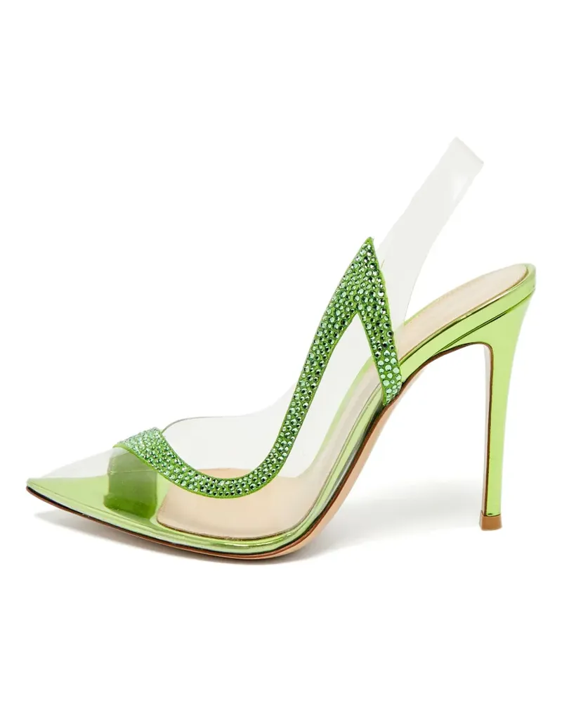 Gianvito Rossi Hortensia Slingback-Pumps - Grün Grün
