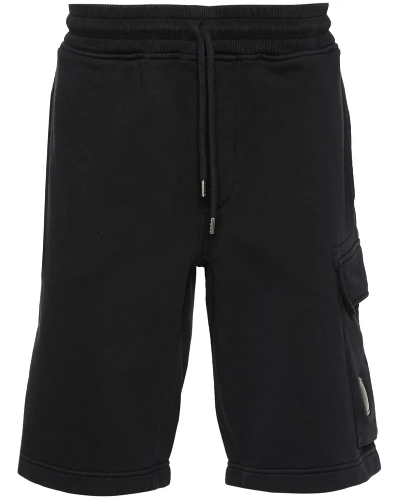 C.P. Company Joggingshorts mit Linsen-Detail - Blau Blau
