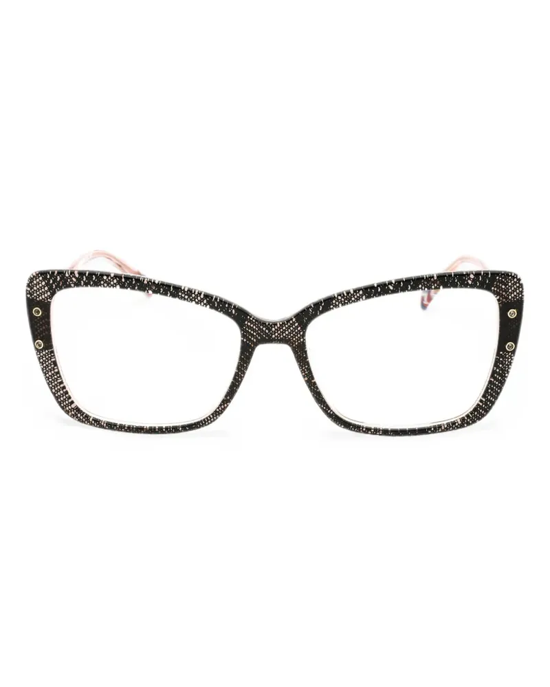 Missoni Brille mit Cat-Eye-Gestell - Schwarz Schwarz