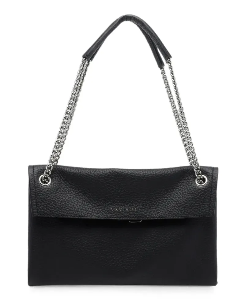 Orciani small Venus leather shoulder bag - Schwarz Schwarz