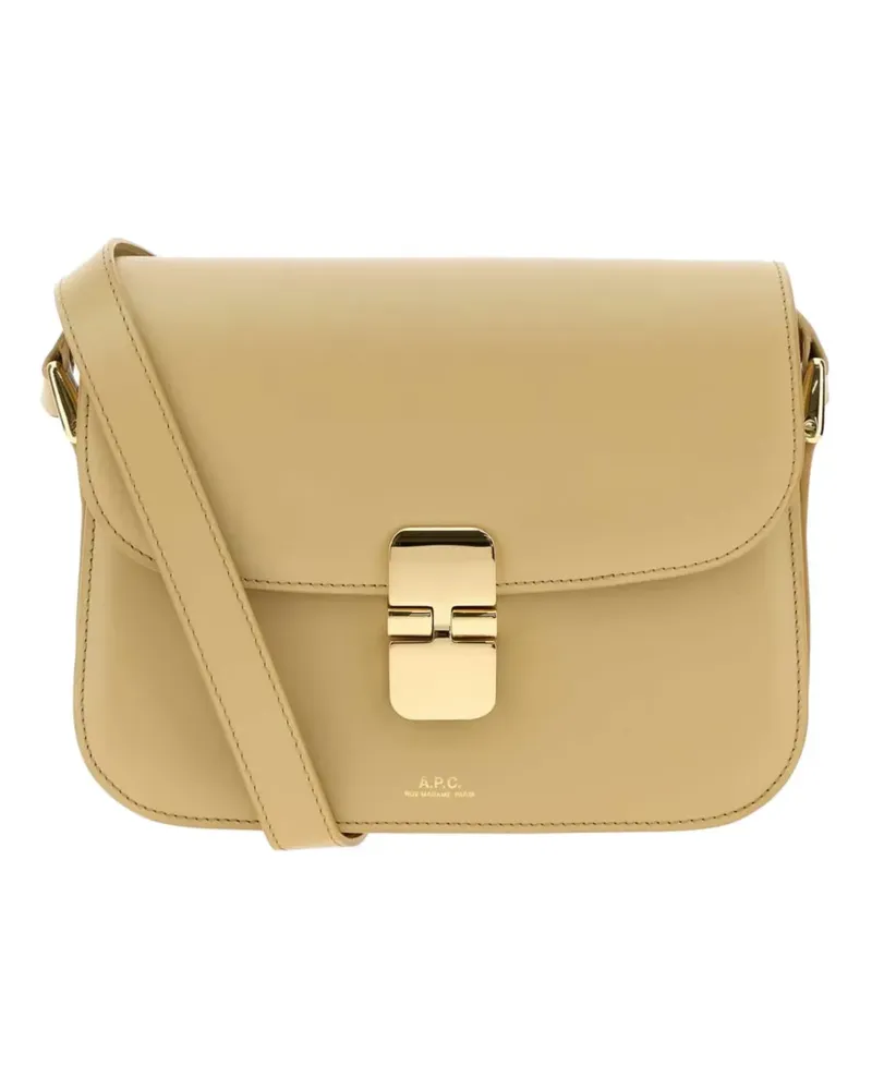 A.P.C. Grace Schultertasche - Nude Nude