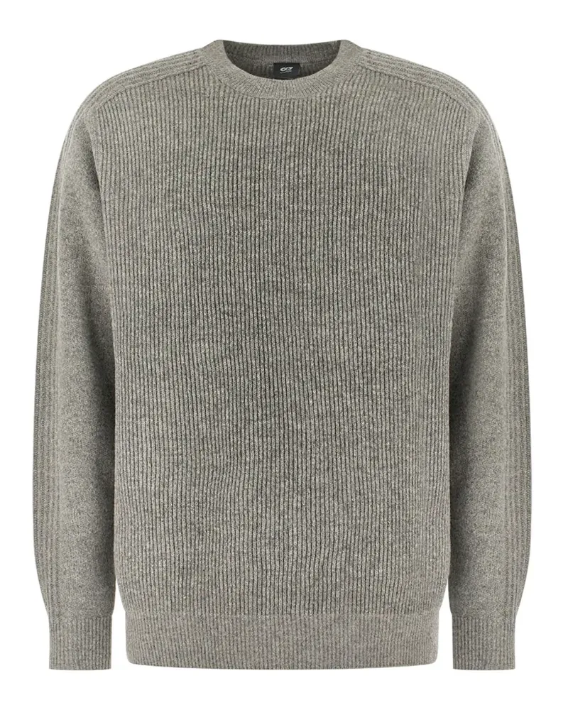 AlphaTauri Gerippter Strickpullover - Grau Grau