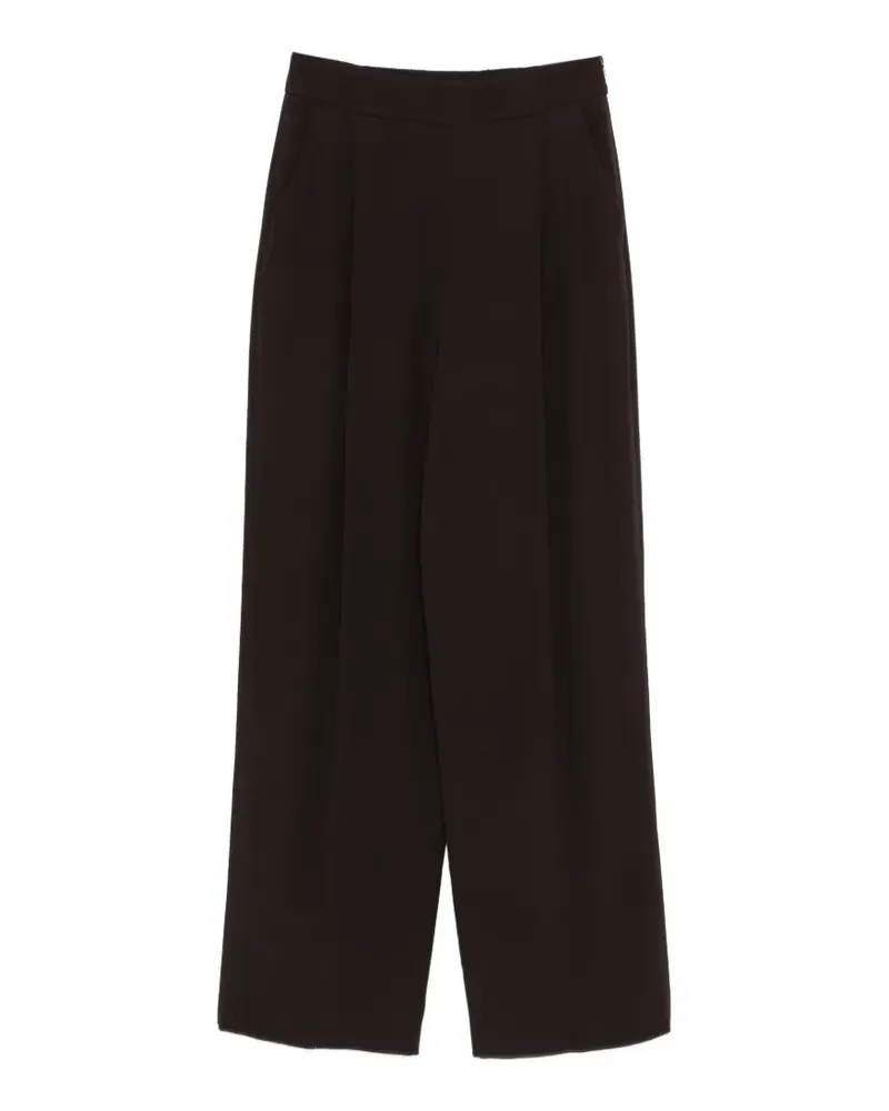 AGNONA pleated trousers - Braun Braun