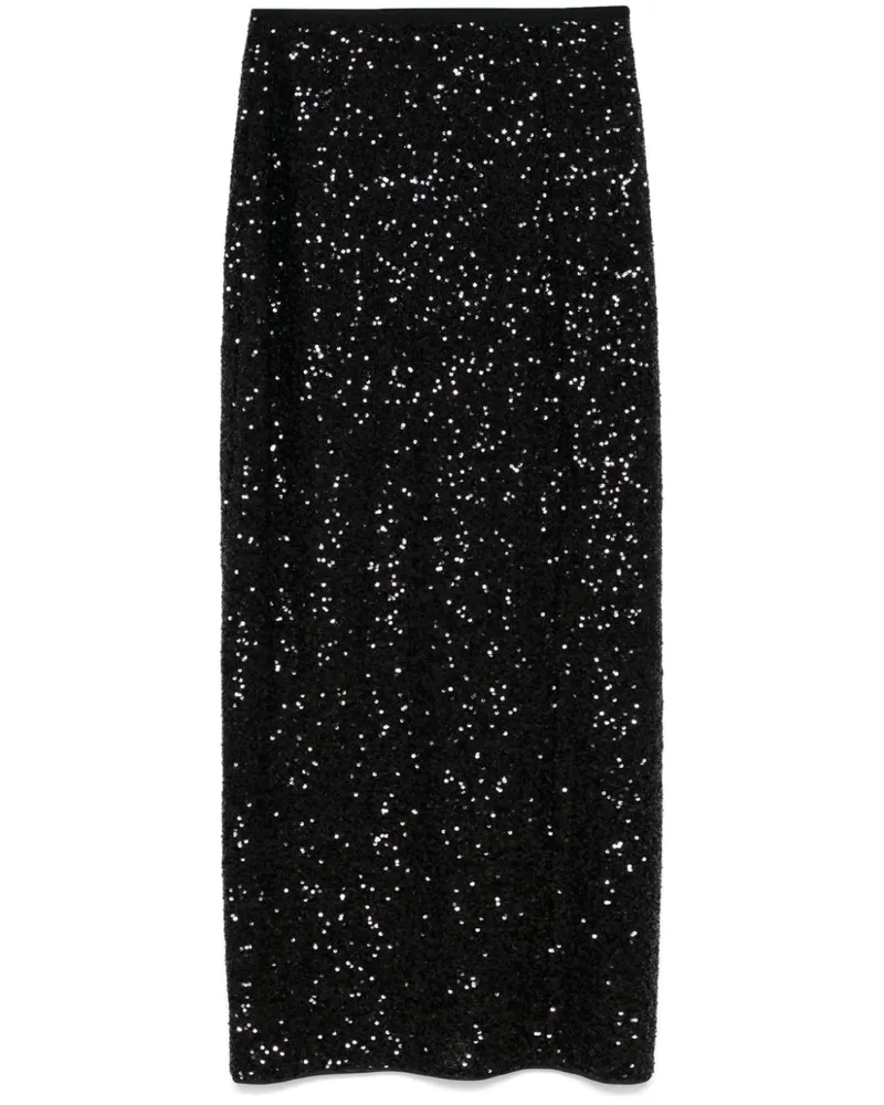 Diane von Furstenberg Brayan Maxirock - Schwarz Schwarz