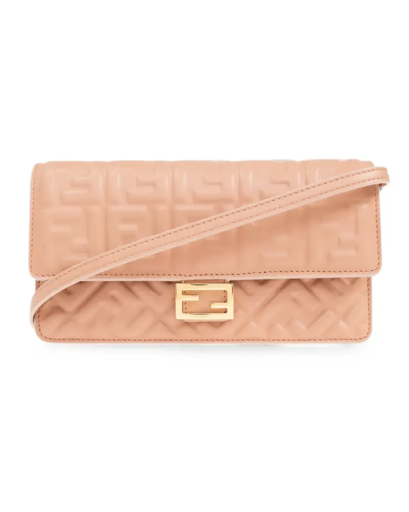 Fendi Baguette Schultertasche - Rosa Rosa
