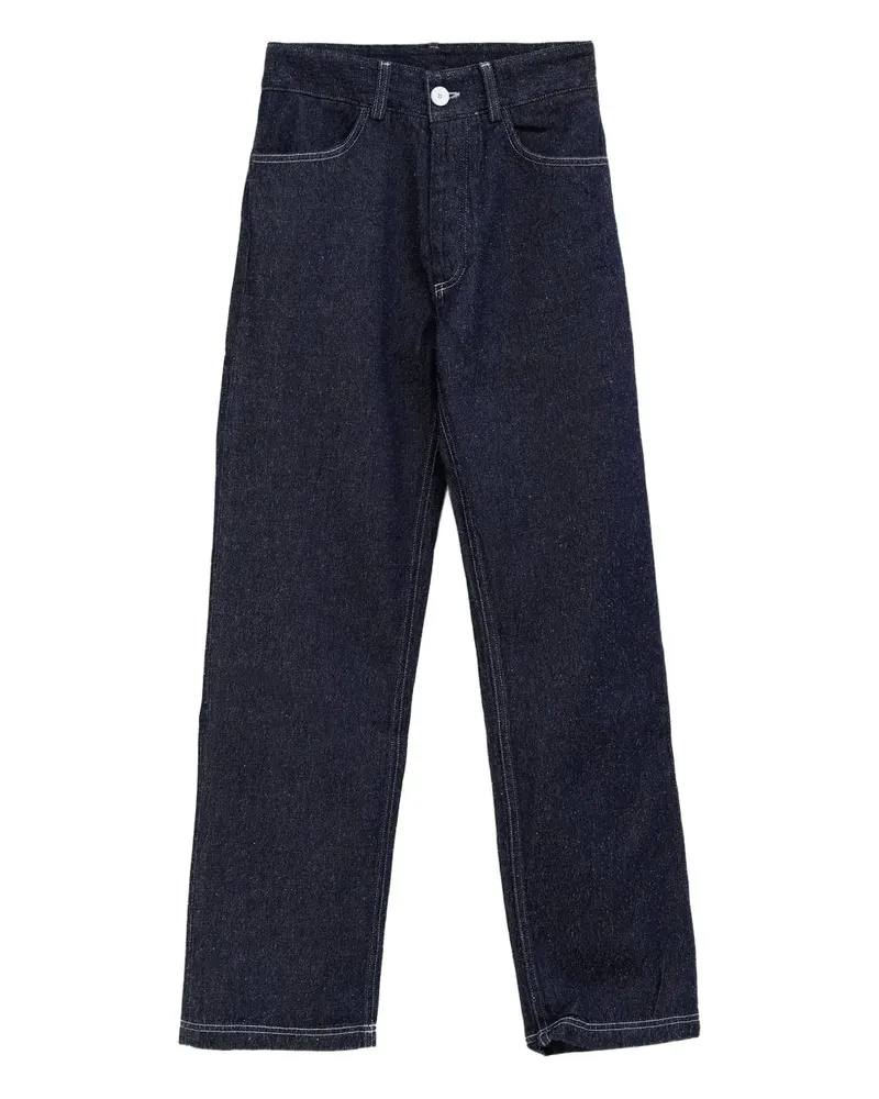 Baserange Tajo button jeans - Blau Blau