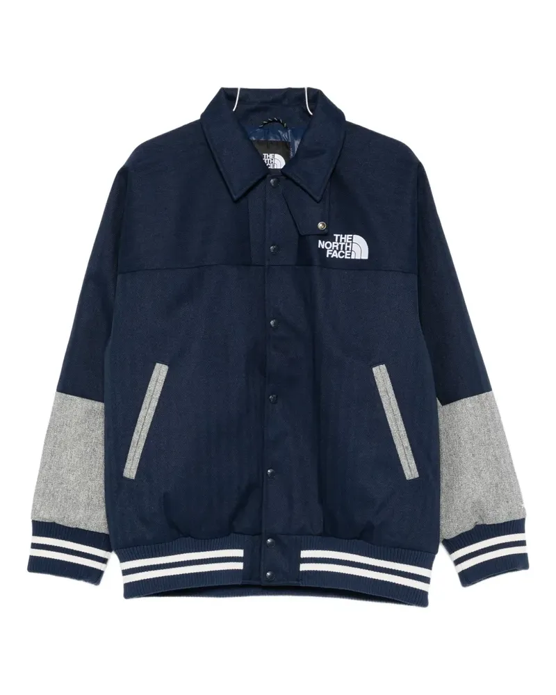 The North Face colour-block bomber jacket - Blau Blau