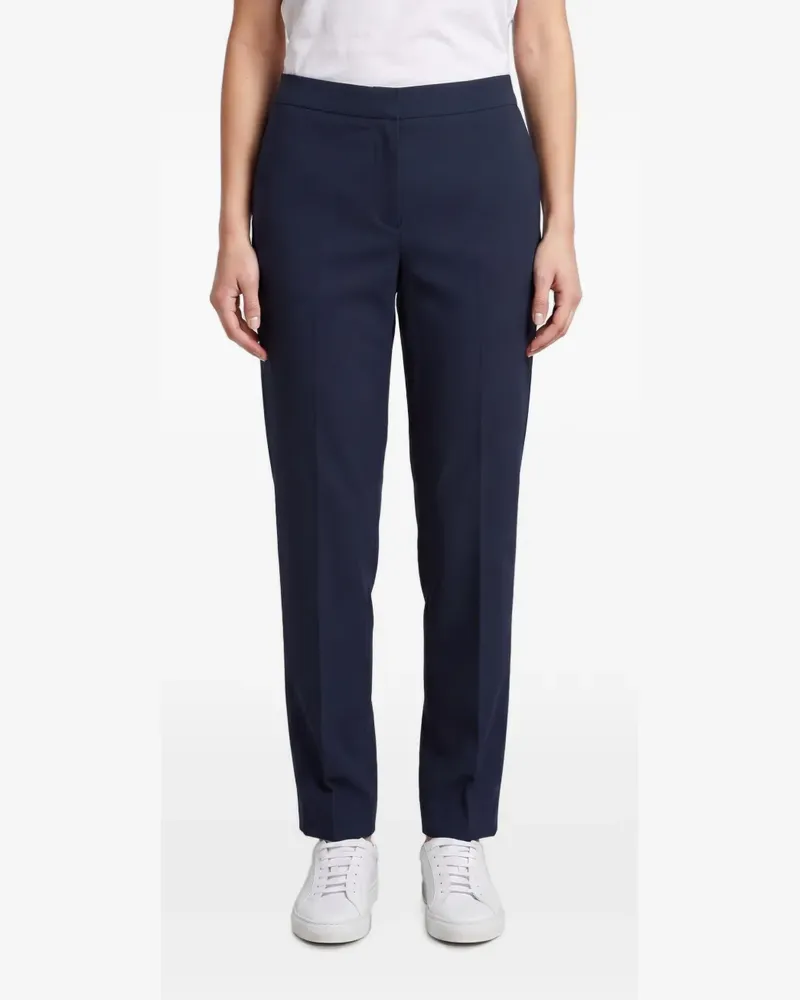 Brunello Cucinelli straight-leg tailored trousers - Blau Blau
