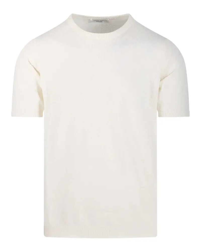 Roberto Collina T-Shirt mit Rundhalsausschnitt - Nude Nude