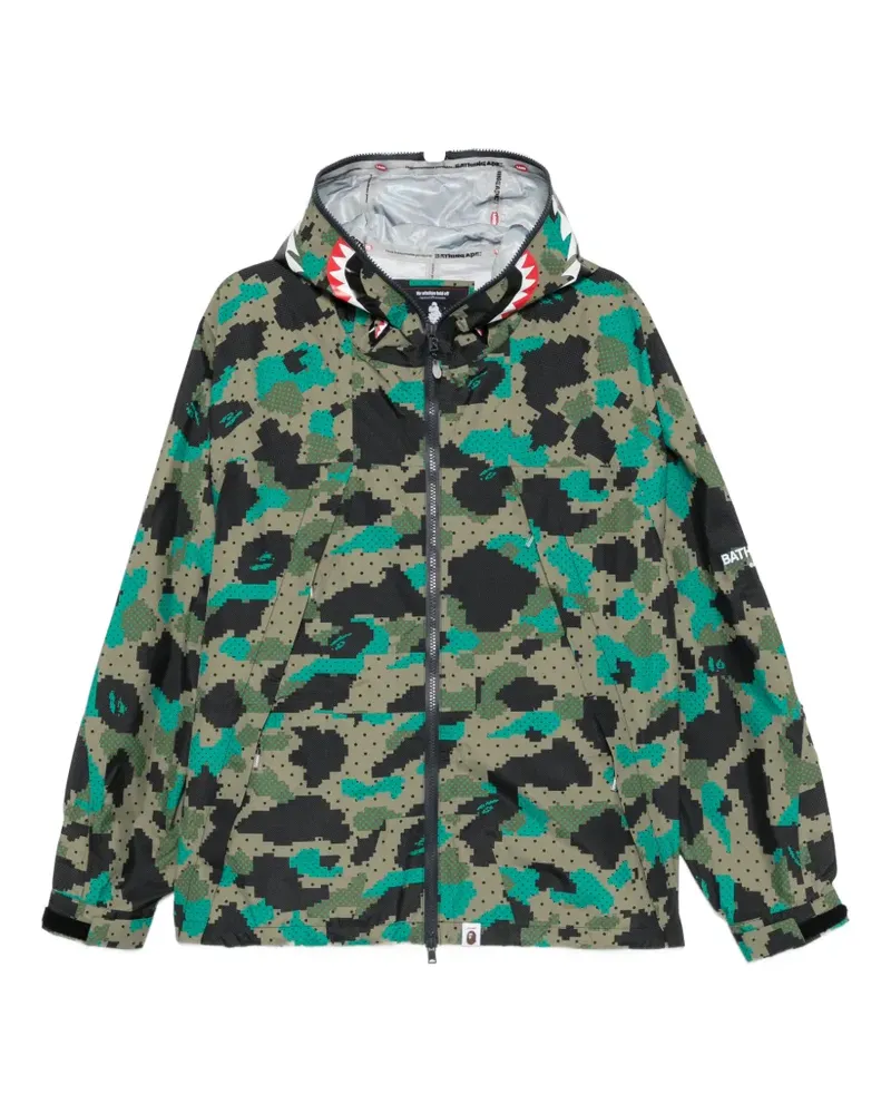 BAPE x Kazuki Kuraishi long-sleeves jacket - Grün Grün