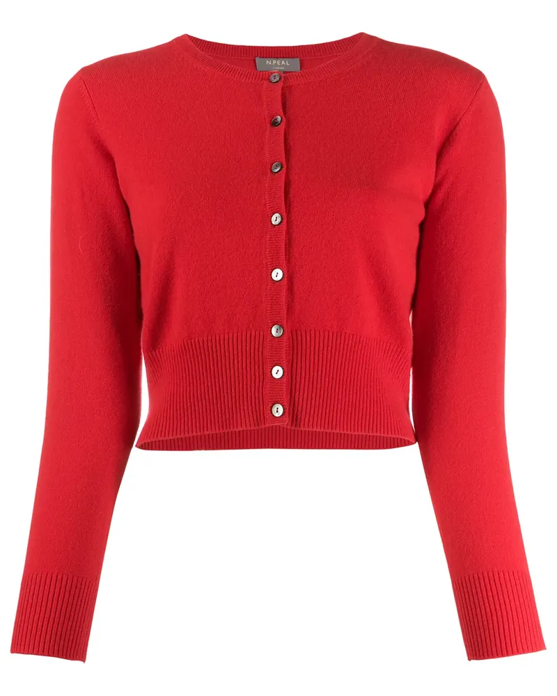 N.Peal Ivy Cardigan - Rot Rot
