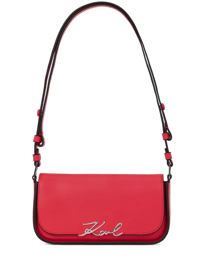 Karl Lagerfeld K/Signature Schultertasche - Rot Rot