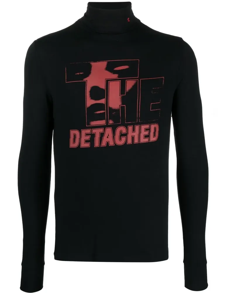 Raf Simons Pullover mit grafischem Print - Schwarz Schwarz
