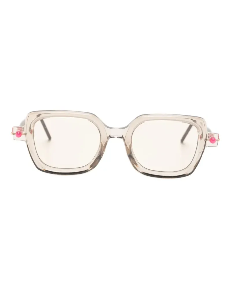 KUBORAUM square-frame sunglasses - Nude Nude
