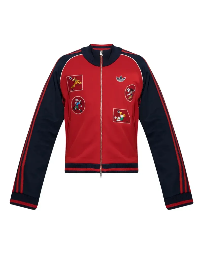 adidas x Disney x Brain Dead patch-detail sweatshirt - Rot Rot