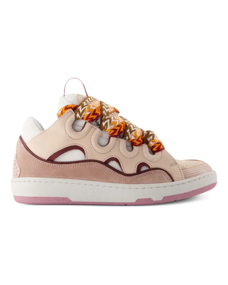 Lanvin Curb Sneakers aus Leder - Rosa Rosa