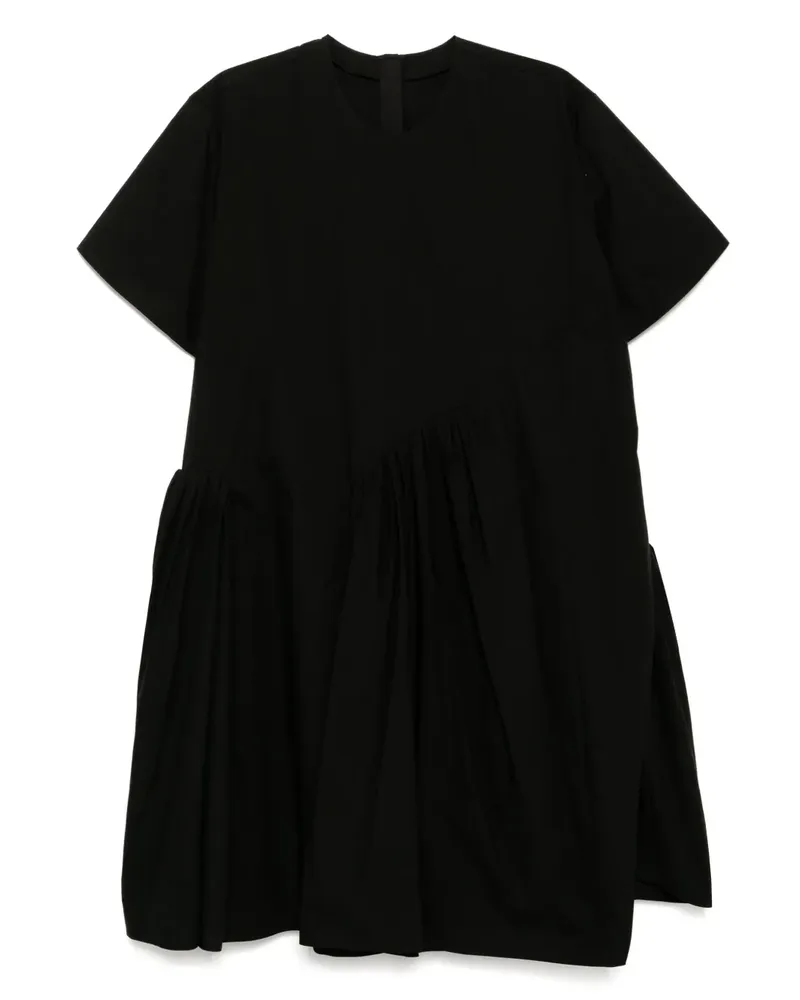 JNBY Asymmetrisches Kleid - Schwarz Schwarz