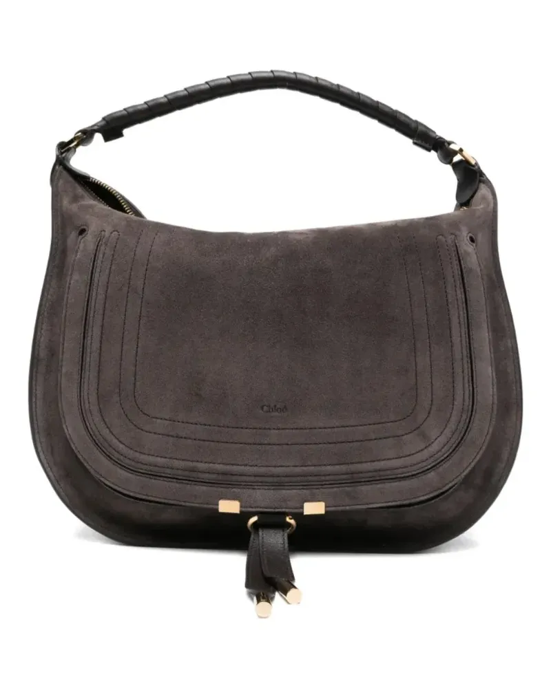 Chloé Marcie Schultertasche - Grau Grau