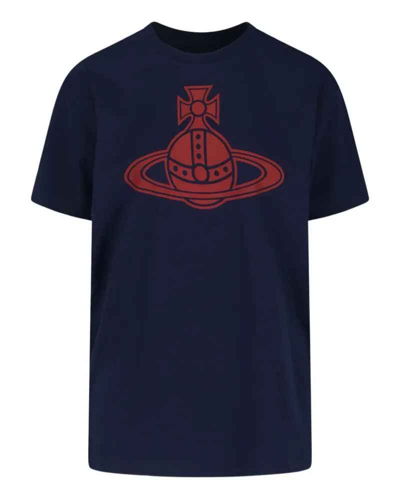 Vivienne Westwood Orb T-Shirt - Blau Blau