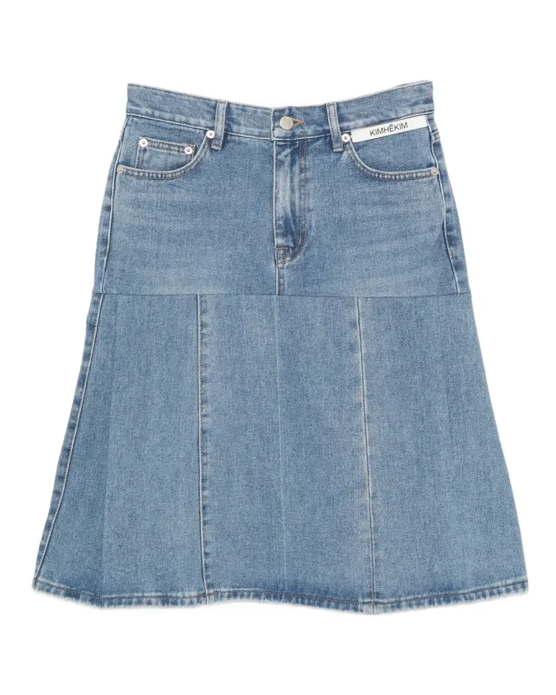KIMHEKIM Reformed Jeansrock - Blau Blau