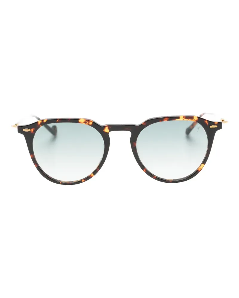 Eyepetizer Seongsu Sonnenbrille mit rundem Gestell - Braun Braun