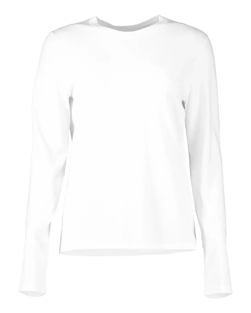 Michael Kors long-sleeved crew-neck T-shirt - Weiß Weiß