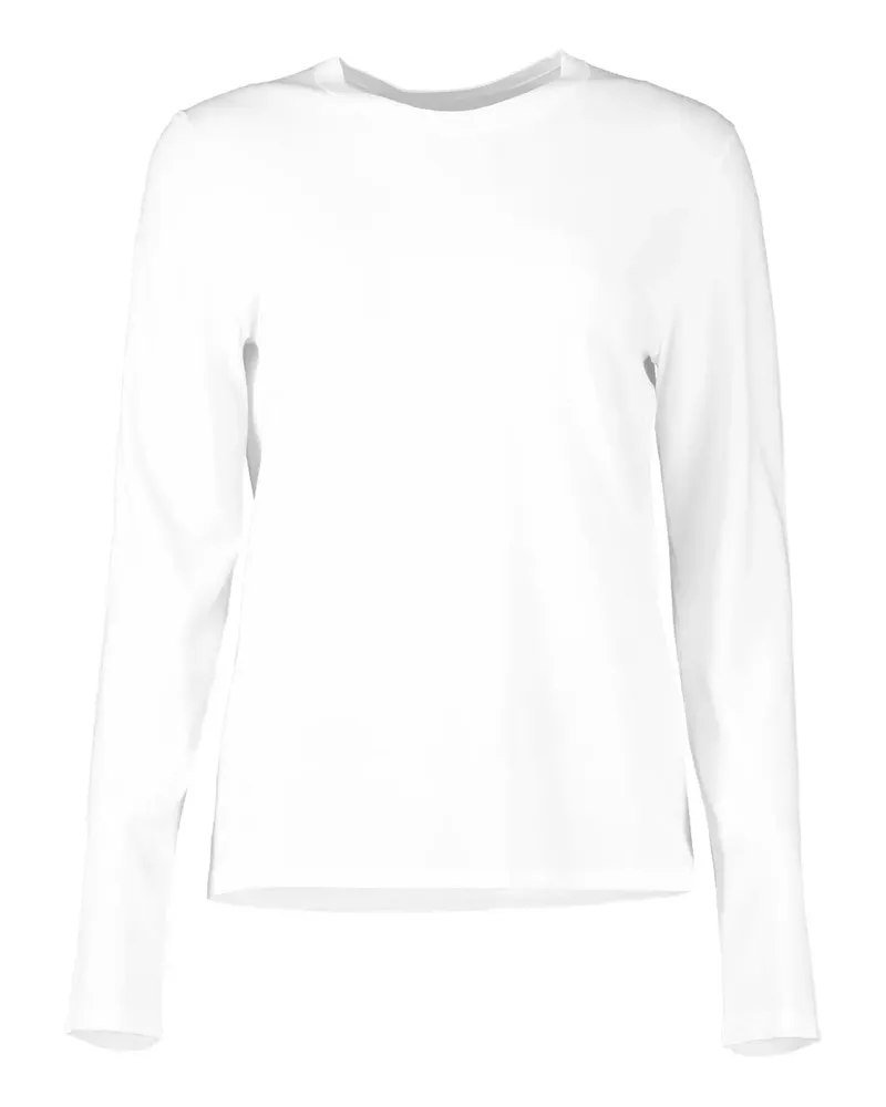 Michael Kors long-sleeved crew-neck T-shirt - Weiß Weiß